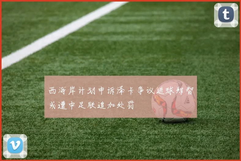 西海岸计划申诉泽卡争议进球郑智或遭中足联追加处罚